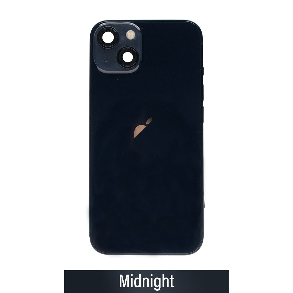 Rear Housing with Full Set Parts for iPhone 13-Midnight (Purple) Rear Housing with Full Set Parts for iPhone 13-Midnight (Purple)